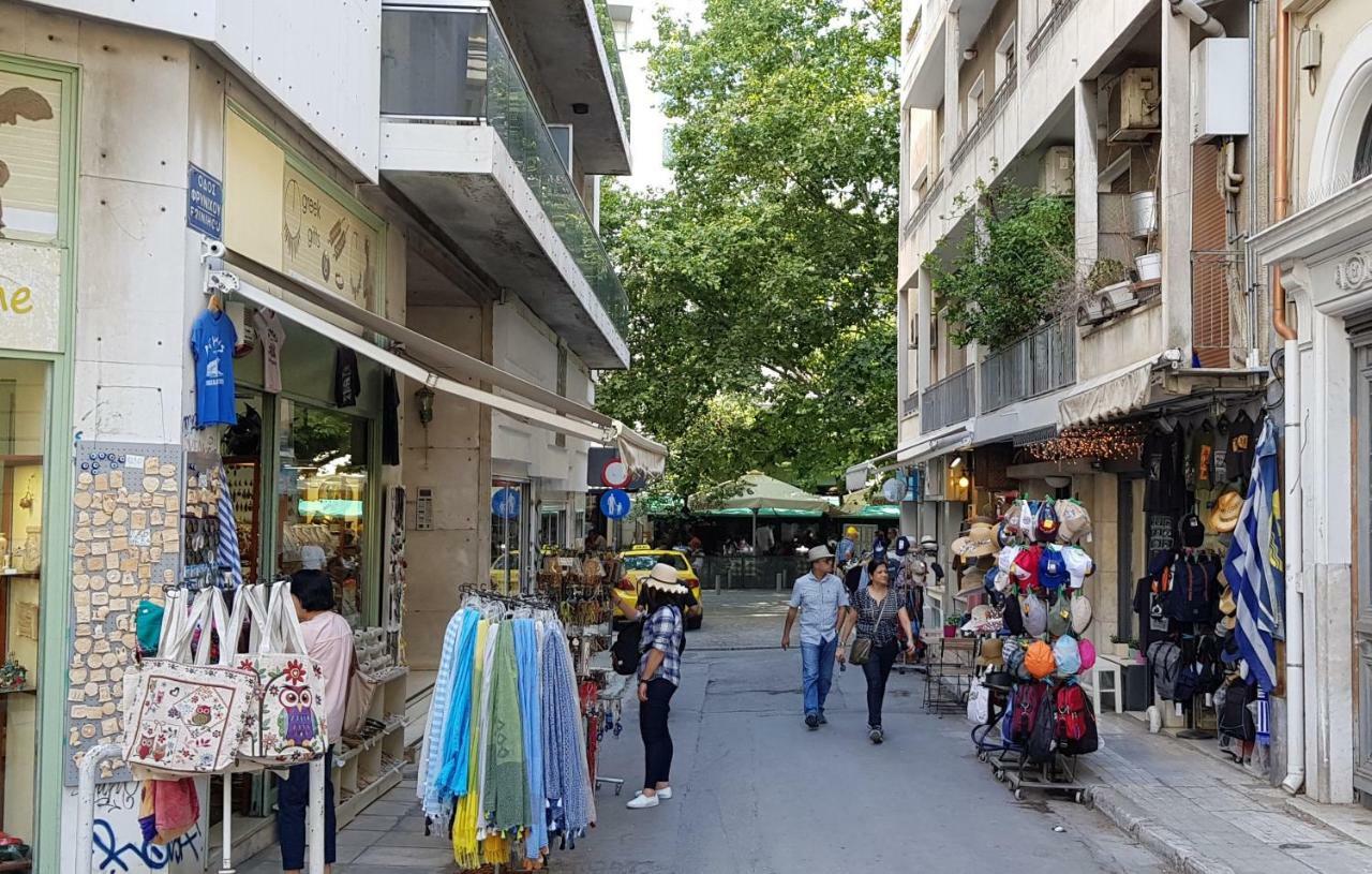 Stylish Studio Below The Acropolis Athens Exterior photo